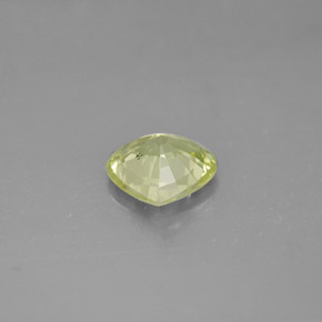 Chrysobéryl jaune naturelle en forme de poire, 1,24 ct, VVS