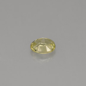 Chrysobéryl vert naturelle coupe ovale, 0,44 ct, VS
