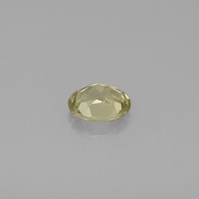 Chrysobéryl vert naturelle coupe ovale, 0,52 ct, VS