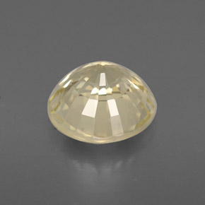 Chrysobéryl Jaune naturelle Coupe roude, 1.59 ct, VVS-VS