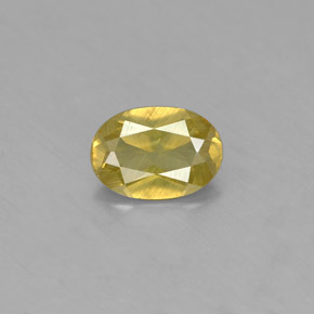Chrysobéryl vert naturelle coupe ovale, 0,93 ct, VS