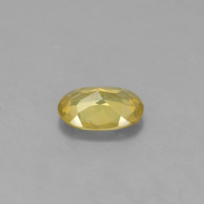 Chrysobéryl vert naturelle coupe ovale, 0,93 ct, VS