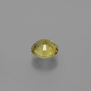 Chrysobéryl Vert Doré naturelle Coupe roude, 1.22 ct, VS