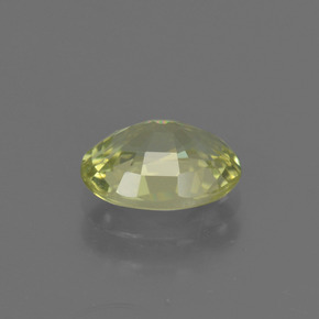 Chrysobéryl Vert Doré naturelle Coupe ovale, 1.48 ct, VVS