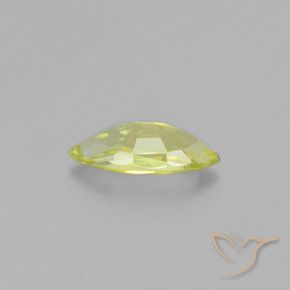 Chrysobéryl Jaune moyen naturelle Marquise, 1.46 ct, VVS-VS