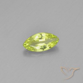 Chrysobéryl Jaune moyen naturelle Marquise, 1.01 ct, VVS
