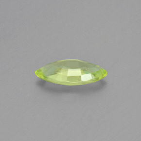 Chrysobéryl vert naturelle marquise, 1,13 ct, VVS-VS