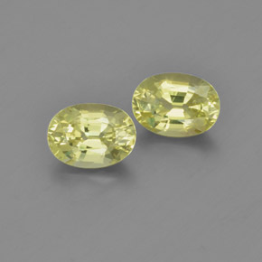 Achetez naturel 2.07ct Jaune citron Chrysobéryl gems, Coupe ovale, En provenance Sri Lanka chez GemSelect. En stock, livraison internationale!
