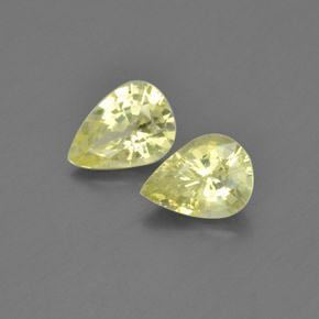 Achetez naturel ct vert chrysobéryl gems, en forme de poire, en provenance sri lanka chez gemselect. en stock, livraison internationale!