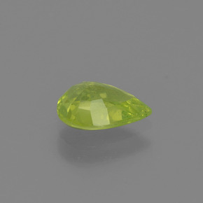 Chrysobéryl Vert Doré naturelle En forme de poire, 0.99 ct, VS