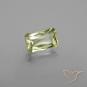 Chrysobéryl Vert clair naturelle Octogone / coupe Émeraude, 1.44 ct, VS