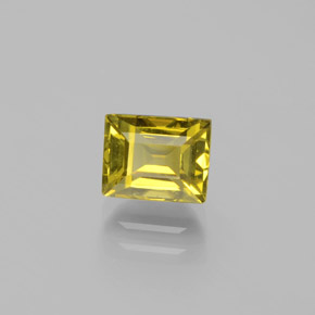 Chrysobéryl Jaune verdâtre naturelle Baquette, 1.78 ct, VS