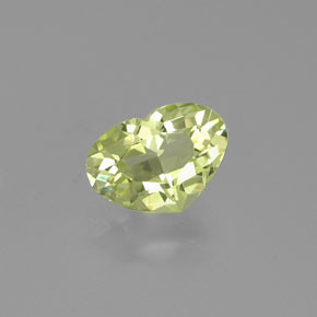 Chrysobéryl Vert Doré naturelle Forme de coeur, 1.35 ct, VVS