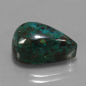Chrysocolle multicolore naturelle forme fantaisie, 11,95 ct, opaque