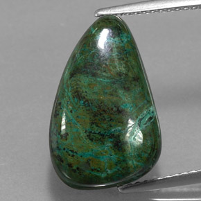 Chrysocolle Multicolore naturelle Forme fantaisie, 13.62 ct, Opaque