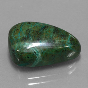 Chrysocolle Multicolore naturelle Forme fantaisie, 13.62 ct, Opaque