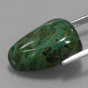 Chrysocolle Multicolore naturelle Forme fantaisie, 13.62 ct, Opaque