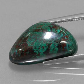 Chrysocolle Multicolore naturelle Forme fantaisie, 10.93 ct, Opaque