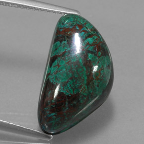 Chrysocolle Multicolore naturelle Forme fantaisie, 10.93 ct, Opaque