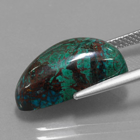 Chrysocolle Multicolore naturelle Forme fantaisie, 10.93 ct, Opaque