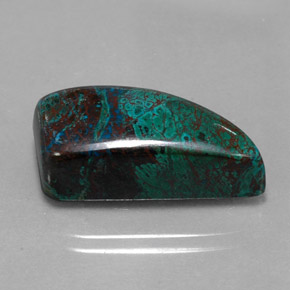 Chrysocolle Multicolore naturelle Forme fantaisie, 22.62 ct, Opaque