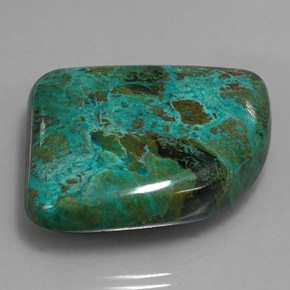 Chrysocolle Multicolore naturelle Forme fantaisie, 73,62 ct, Opaque