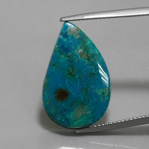 Chrysocolle Multicolore naturelle Forme fantaisie, 8.50 ct, Opaque