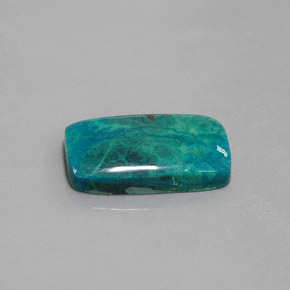 Chrysocolle Multicolore naturelle Coupe coussin, 13.35 ct, Opaque