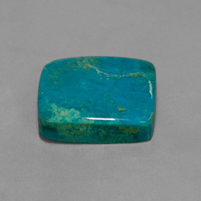 Chrysocolle Multicolore naturelle Baquette, 17.50 ct, Opaque