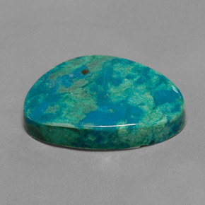 Chrysocolle Multicolore naturelle Forme fantaisie, 21.93 ct, Opaque