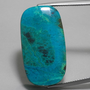 Chrysocolle Multicolore naturelle Coupe coussin, 31.88 ct, Opaque