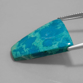 Chrysocolle Multicolore naturelle Forme fantaisie, 14.94 ct, Opaque