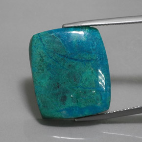 Chrysocolle Multicolore naturelle Baquette, 24.24 ct, Opaque