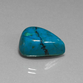 Chrysocolle Multicolore naturelle En forme de poire, 13.32 ct, Opaque