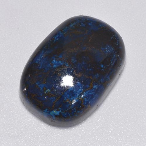 Chrysocolle Multicolore naturelle Coupe coussin, 14.53 ct, Opaque