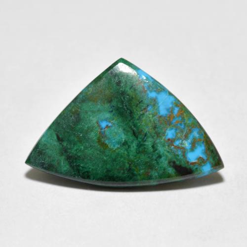 Chrysocolle Multicolore naturelle Forme fantaisie, 5.38 ct, Opaque