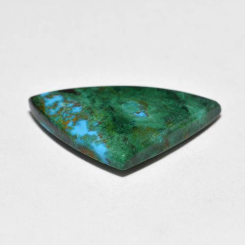 Chrysocolle Multicolore naturelle Forme fantaisie, 5.38 ct, Opaque