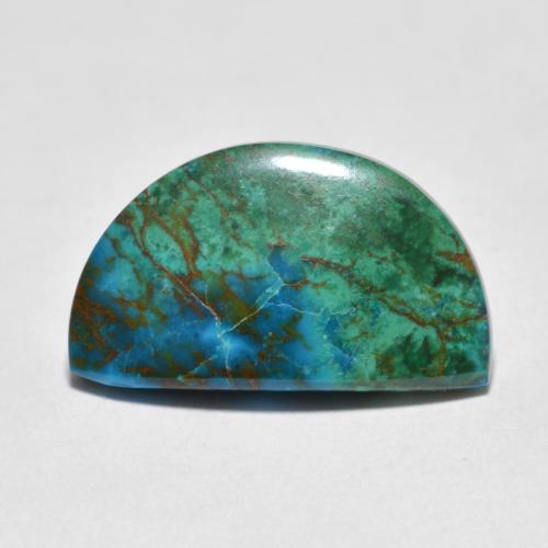 Chrysocolle Multicolore naturelle Forme fantaisie, 5.78 ct, Opaque