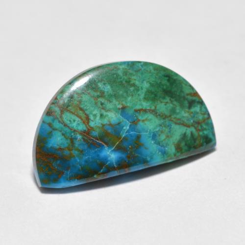 Chrysocolle Multicolore naturelle Forme fantaisie, 5.78 ct, Opaque