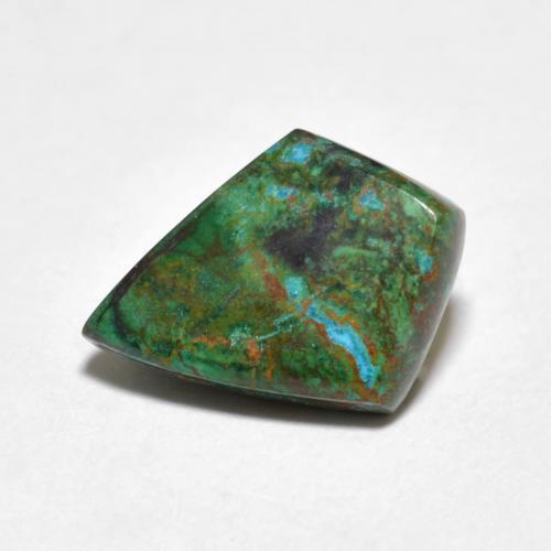 Chrysocolle Multicolore naturelle Forme fantaisie, 2.92 ct, Opaque
