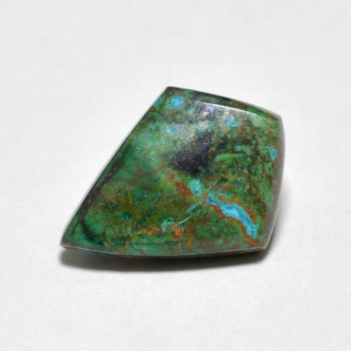 Chrysocolle Multicolore naturelle Forme fantaisie, 2.92 ct, Opaque