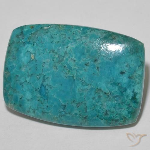 Chrysocolle Multicolore naturelle Coussin, 22.53 ct, Opaque