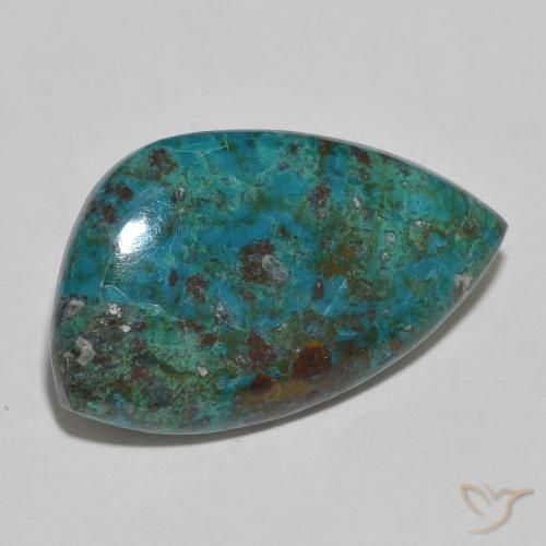 15.75ct Naturel Multicolore Chrysocolle, Fantaisie, Opaque