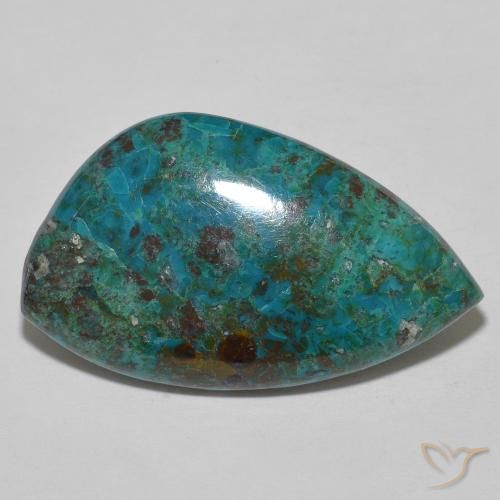 Chrysocolle Multicolore naturelle Fantaisie, 15.75 ct, Opaque