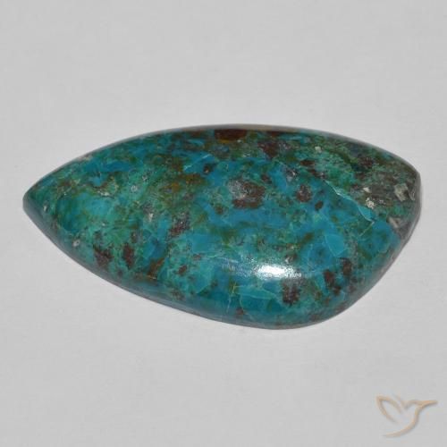 Chrysocolle Multicolore naturelle Fantaisie, 15.75 ct, Opaque