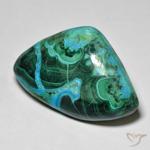 Chrysocolle Multicolore naturelle Fantaisie, 46.53 ct, Opaque