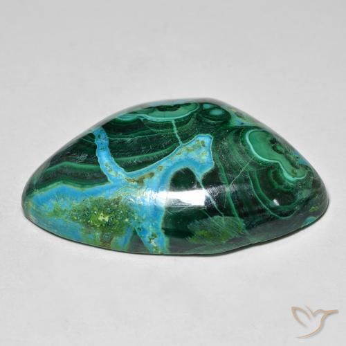 Chrysocolle Multicolore naturelle Fantaisie, 46.53 ct, Opaque