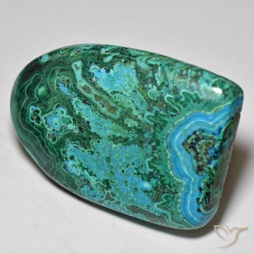 Chrysocolle Multicolore naturelle Fantaisie, 69.97 ct, Opaque