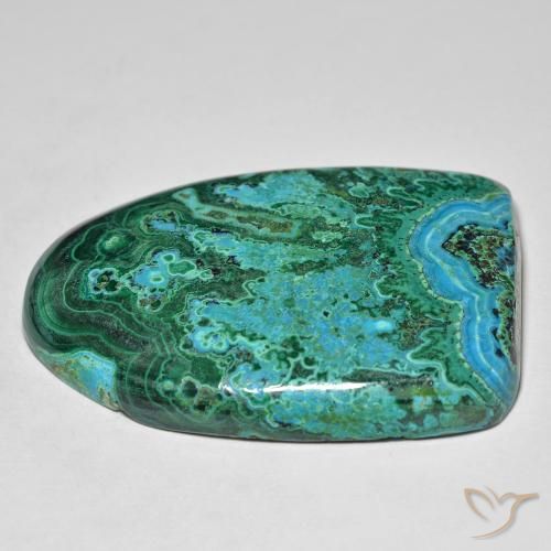 Chrysocolle Multicolore naturelle Fantaisie, 69.97 ct, Opaque