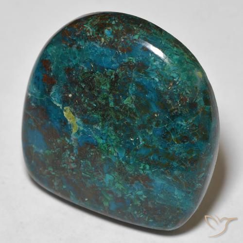 Chrysocolle Multicolore naturelle Fantaisie, 23.78 ct, Opaque